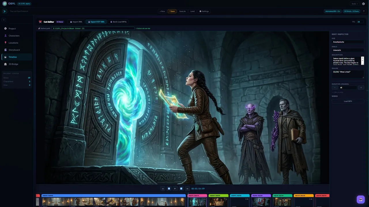 CiGYL Timeline tab