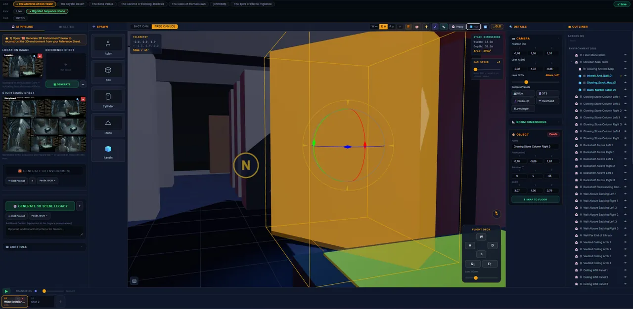 CiGYL World Architect 3D proxy scene 3